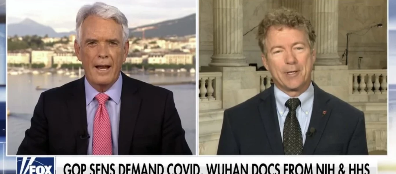 Ο γερουσιαστής Rand Paul αποκαλύπτει το παρασκήνιο για την προέλευση του κορωνοϊού (βίντεο)